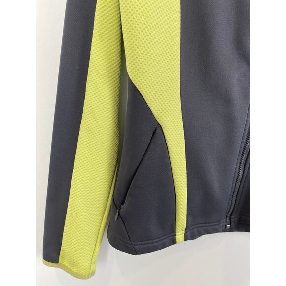 Fila Full Zip Athletic Track Jacket Gray Green Medium - Picture 4 of 10